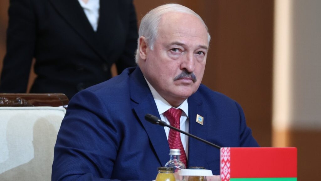 El presidente de Bielorrusia, Alexánder Lukashenko, en una reunión del Consejo de Jefes de Estado de la Organización de Cooperación de Shanghái, el 4 de julio de 2024.Sergey Savostyanov / Sputnik