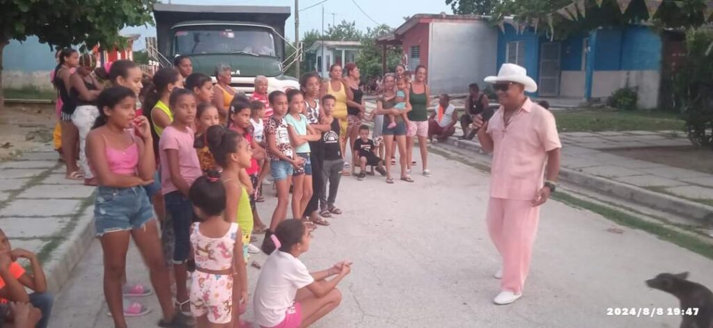 Concierto inaugural de la gira Verano a mi modo, el pasado 8 de agosto en Pueblo Nuevo// Foto tomada de la red 
