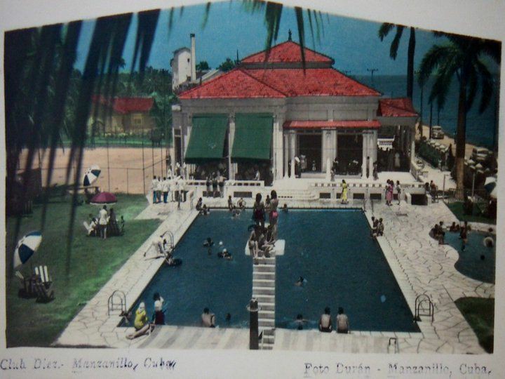 El 17 de agosto de 1954, se inauguró la piscina del entonces Club Diez de Manzanillo, creado el 21 de septiembre de 1932 // imagen tomada de Internet