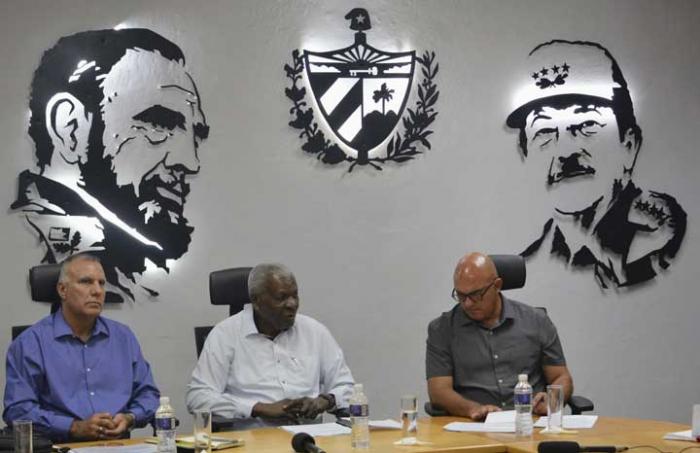  Esteban Lazo en Artemisa Foto: Cuenta en X de la Asamblea Nacional Cuba 
