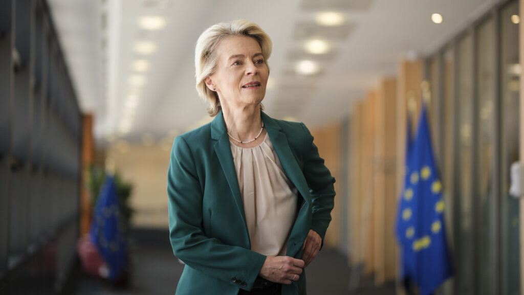 La presidenta de la Comisión Europea, Ursula von der Leyen.Thierry Monasse / Gettyimages.ru