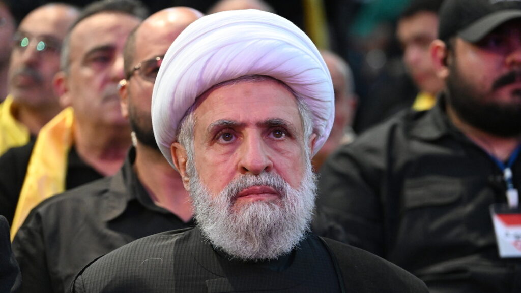 El secretario adjunto de Hezbolá, Naim Qassem.Houssam Shbaro / Anadolu / Gettyimages.ru