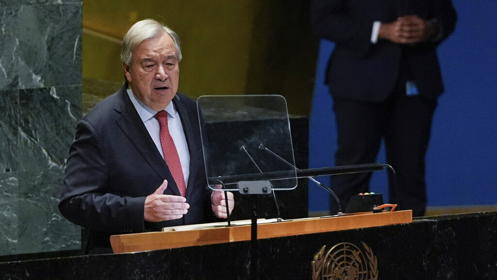 El secretario general de la Organización de las Naciones Unidas, António Guterres.Julia Demaree Nikhinson / AP