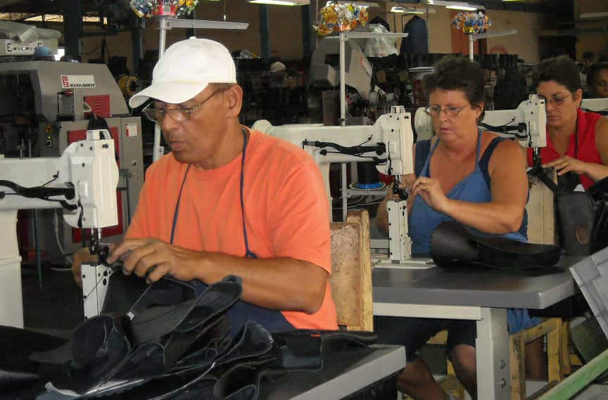 Fábrica de calzado (Foto de archivo) // Foto: Marlene Herrera