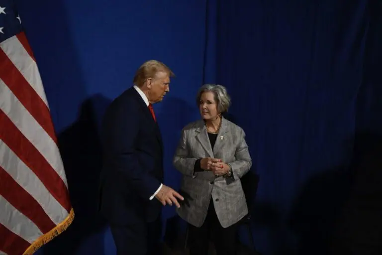 Wiles fue nombrada directora ejecutiva del PAC Save America de Trump en 2021 y se convirtió en uno de los principales miembros de la dirección de la campaña en 2024. Foto: cuenta X de Susie Wiles