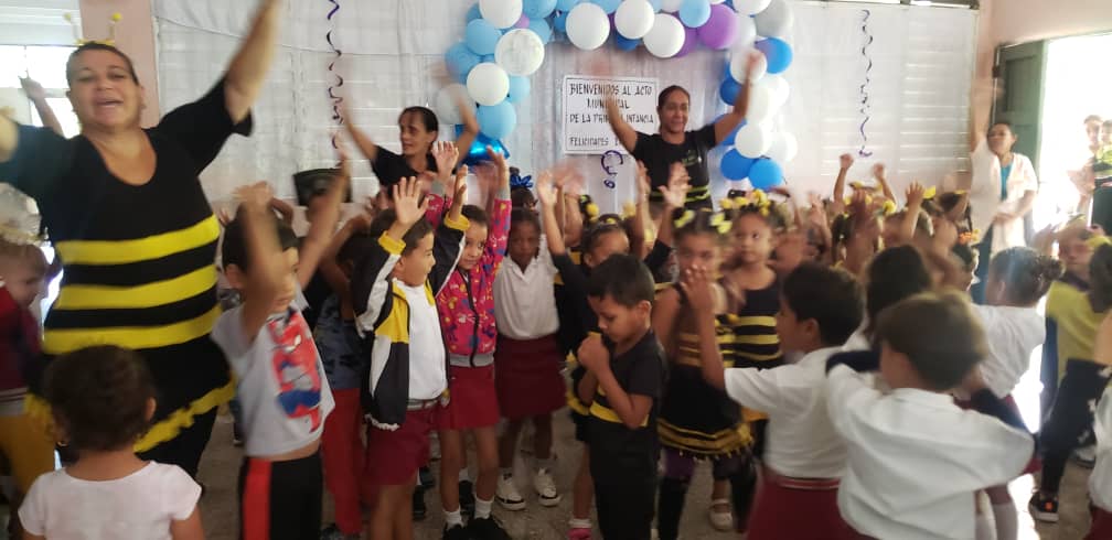 Acto de la primera infancia por la Jornada del Educador // Foto: Lilian Salvat 