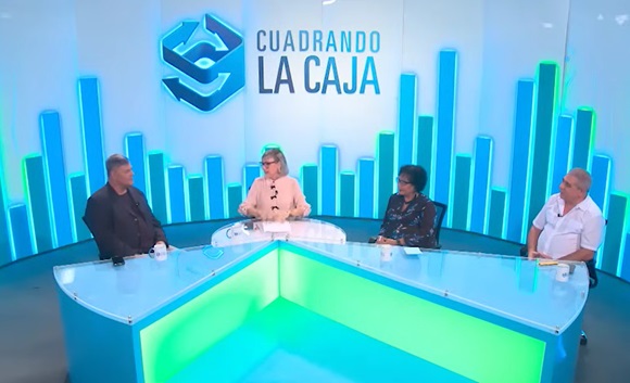Cuadrando la Caja, programa televisivo producido por el Sistema Informativo de la TVC, La Pupila Insomne y Cubadebate, 22 de diciembre de 2024.