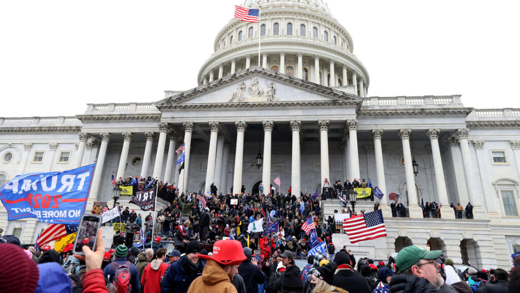 Protestas ante el Capitolio el 6 de enero de 2021.Tasos Katopodis / Gettyimages.ru