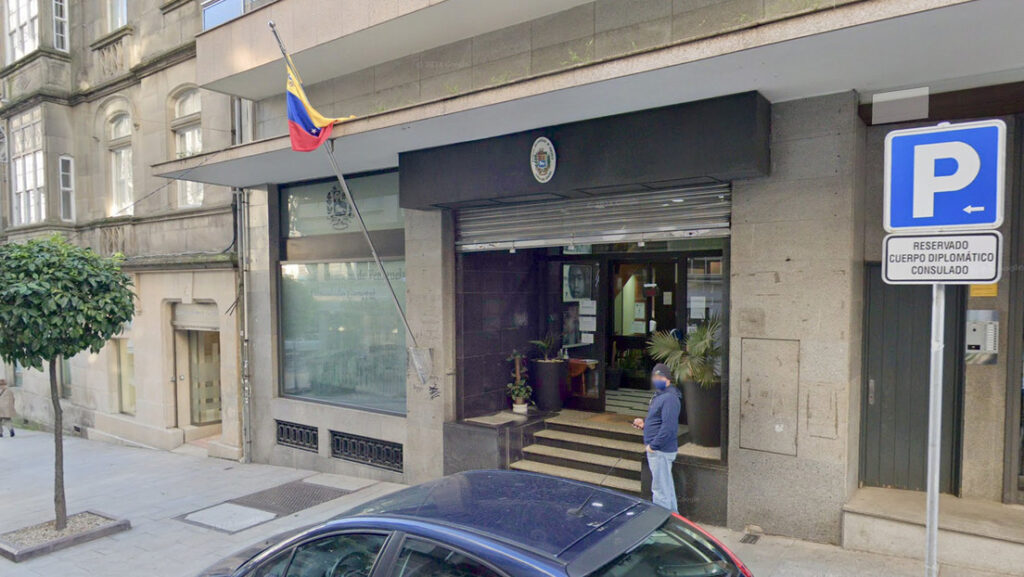 Sede diplomática de Venezuela en Vigo, EspañaGoogle maps