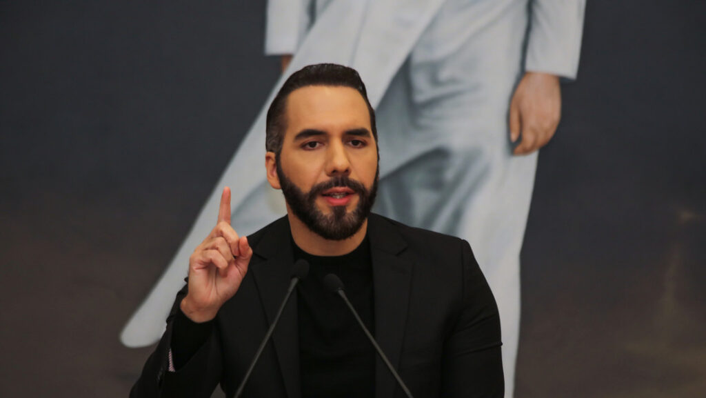 El presidente de El Salvador, Nayib Bukele.Alex Peña / Gettyimages.ru