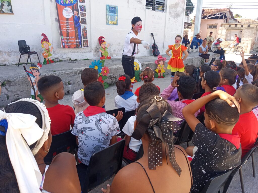 Un amigo en cada cuento en su  novena presentación // Foto: Marlene Herrera
