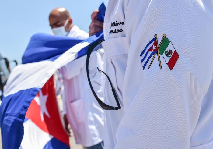Médicos cubanos en México Foto: Ariel Cecilio Lemus