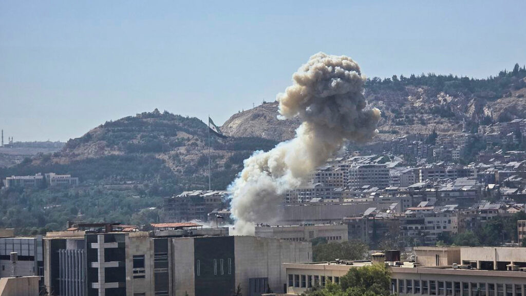 Damasco, Siria, 16 de julio de 2025.SANA / AP 