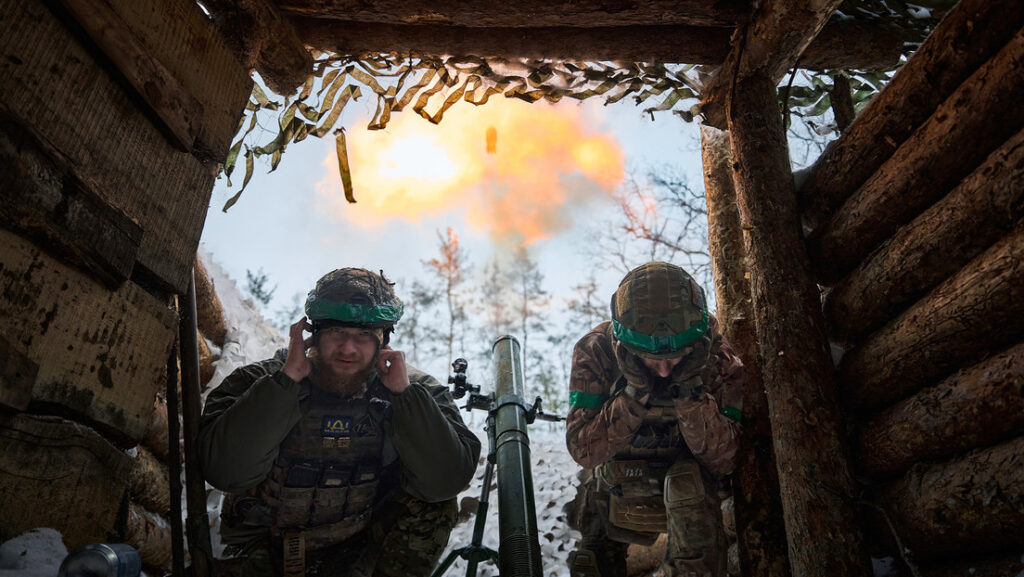 Soldados ucranianos.Kostiantyn Liberov / Gettyimages.ru 