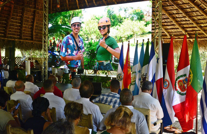 Inauguración del X Encuentro Iberoamericano de Turismo Rural, inaugurado en el Jardín Botánico Nacional, de La Habana, Cuba // Foto: Omara García Mederos 