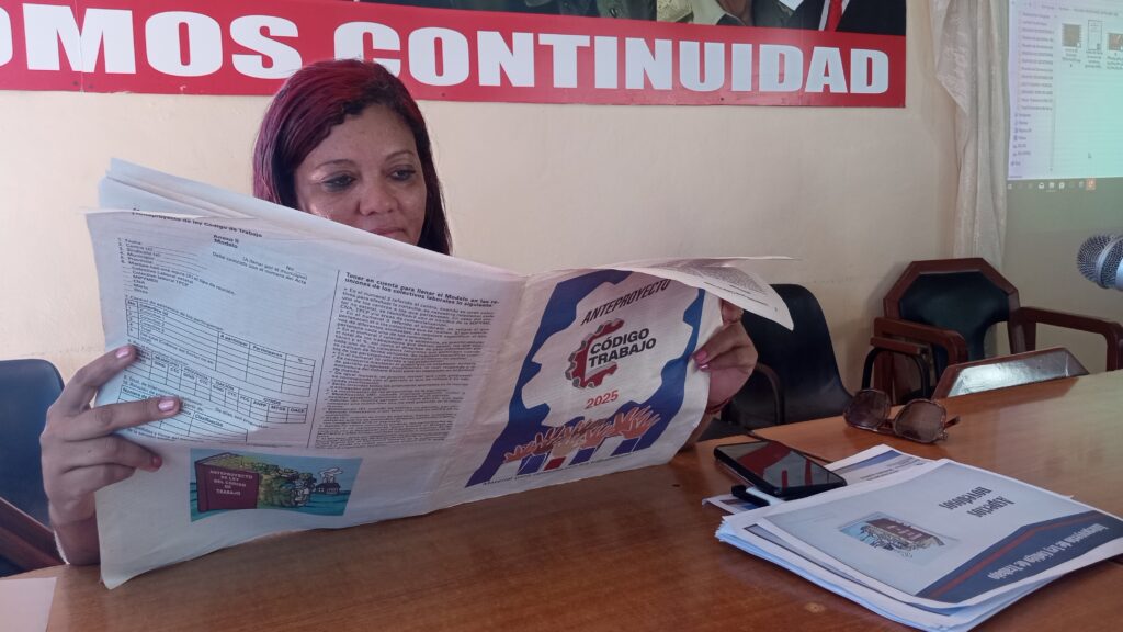Realizan asamblea piloto de discusión del anteproyecto de Ley del Código de Trabajo // Foto: Marlene Herrera