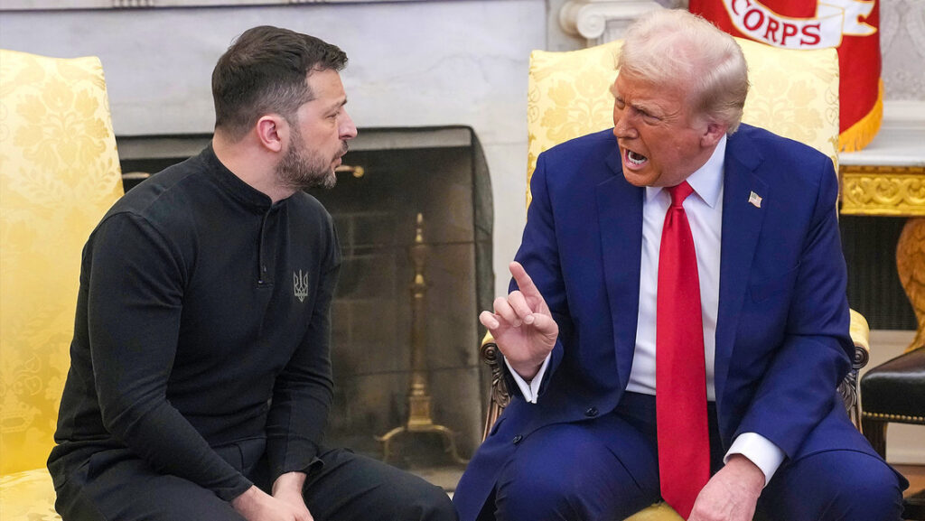 Vladímir Zelenski y Donald Trump.Andrew Harnik / Gettyimages.ru 