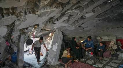  Los escombros han sido refugio para muchas familias de Gaza. Autor: AP Publicado: 25/01/2026 | 01:09 am 
