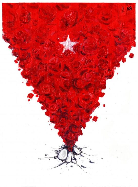 Foto: Caricatura de Moro

