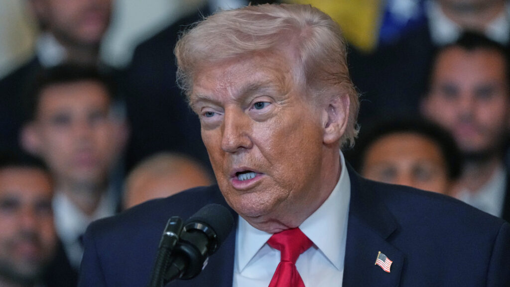 El presidente de EE.UU., Donald TrumpJulia Demaree Nikhinson / AP 