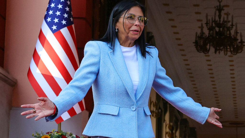 La presidenta encargada de Venezuela, Delcy Rodríguez.Jesus Vargas / Gettyimages.ru 