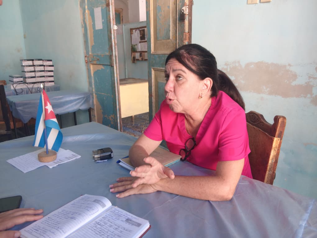 Msc. Teresa Muñoz Borbolla, jefa del programa en el municipio // Foto: Samantha Cabrera 