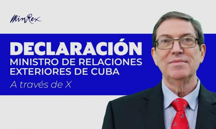 Foto: Ministerio de Relaciones Exteriores de Cuba