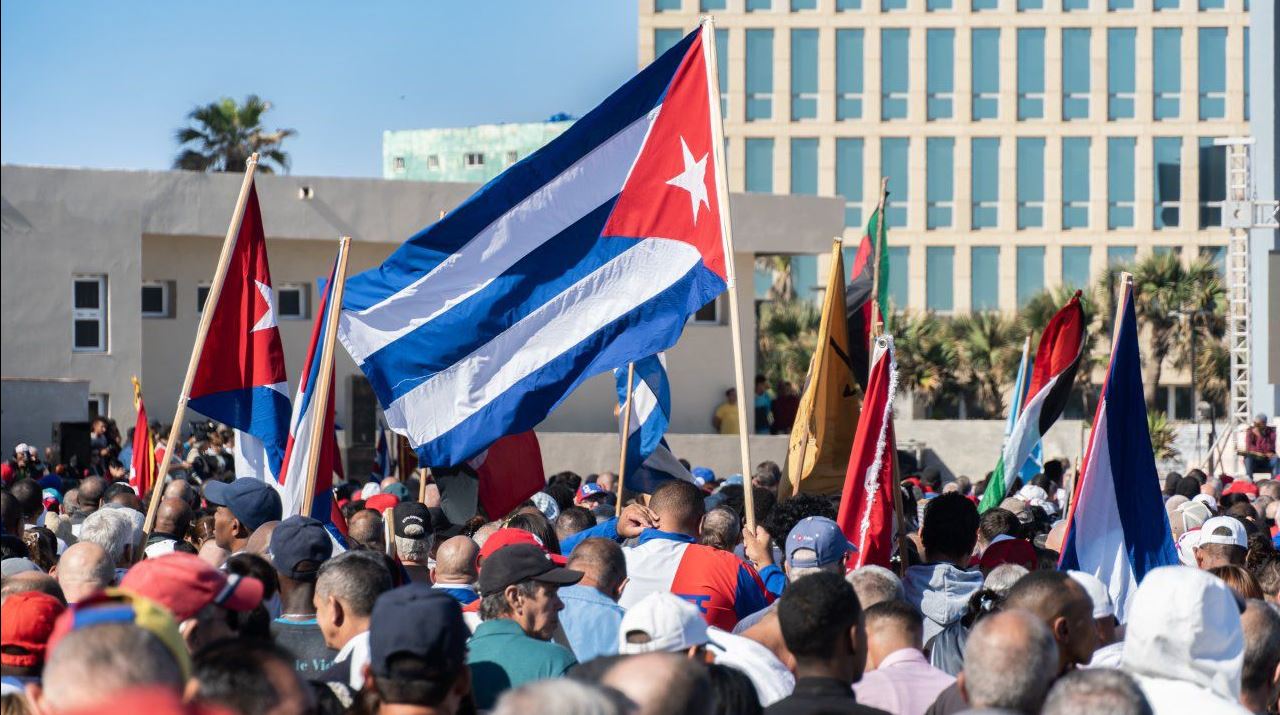 Tribuna antimperialista en La Habana. // Foto: Prensa Latina 