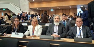 La delegación cubana a la 79 Asamblea Mundial de la Salud. Foto: Cubaminrex.