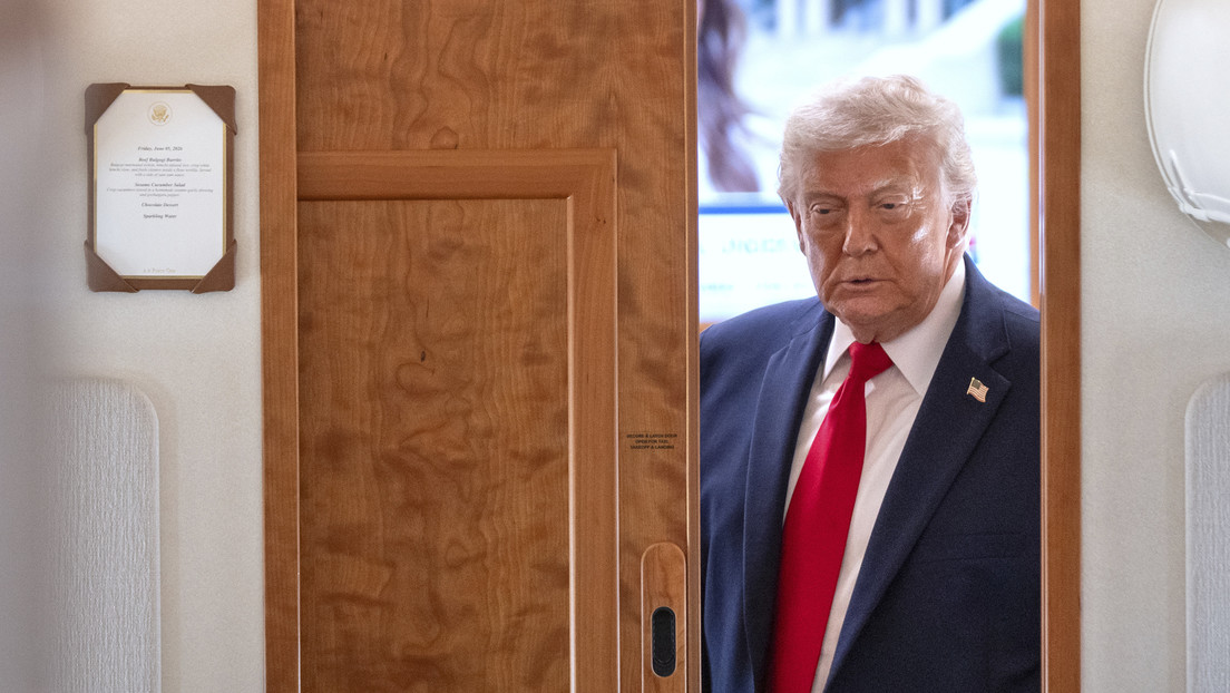Donald Trump en Eau Claire (Wisconsin, EE.UU.), el 5 de junio de 2026.Mark Schiefelbein / AP 