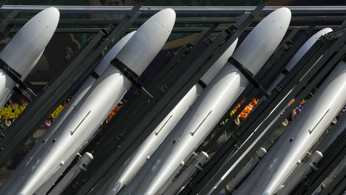 Drones de fabricación iraní de la Guardia Revolucionaria en las afueras de Teherán (Irán), el 22 de septiembre de 2023.Vahid Salemi / AP 