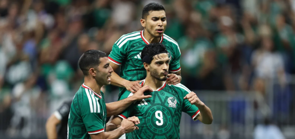 México festeja victoria ante Corea del Sur en Mundial de Fútbol