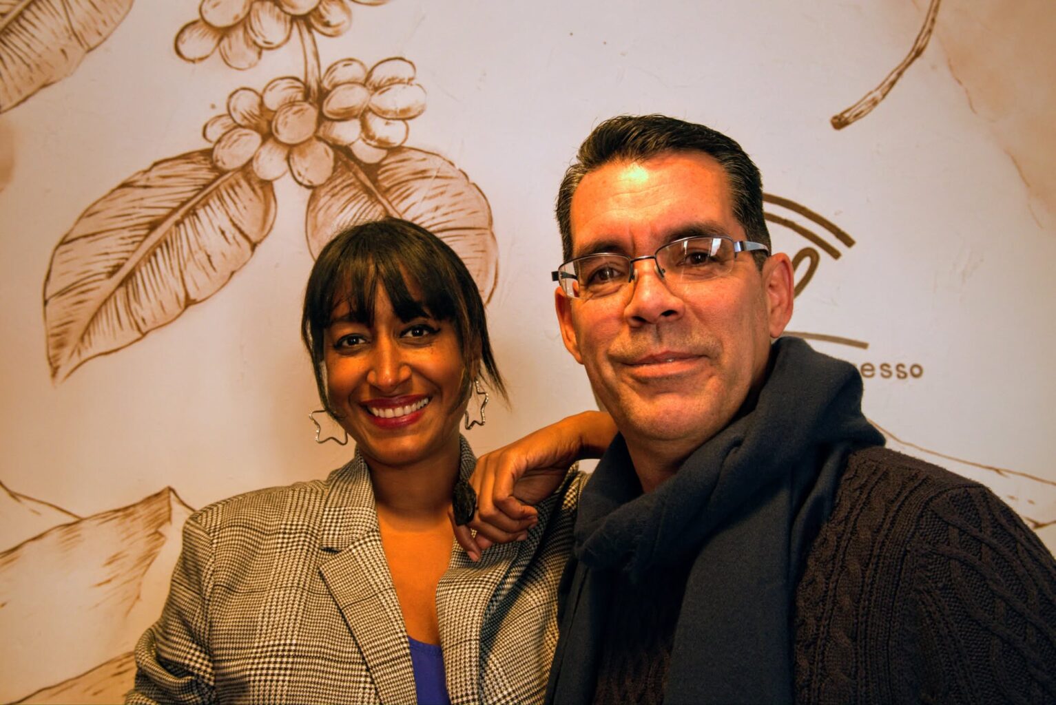 Actriz Edenis Sánchez y el director Yoendris Soliz, de Vientos de cambio // Foto: cortesía del entrevistado