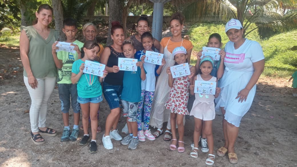 Cerró el Tercer Taller infantil de arte culinario y la jardinería //Foto: Eliexer Peláez Pacheco
